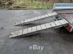 Indespension Twin Axle 3.5ton Flatbed / Dropsite Plant Trailer (FTL35126RD)