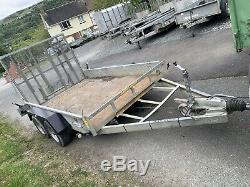 Indespension Twin Axle Mini Digger / Plant TRAILER 3500kg (10x6) Like Ifor