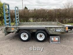 Indespension Twin Axle Plant Trailer 10ft x 6ft 3500kg No VAT