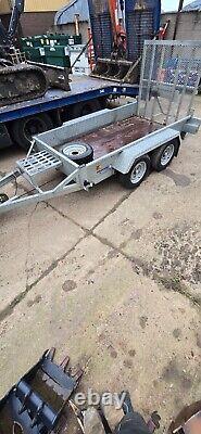 Indespension Twin Axle Plant Trailer 8ft X 4ft