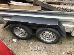 Indespension Twin Axle, Tail Ramp, Trailer Approx 8ft x 5ft 2600kg Capacity