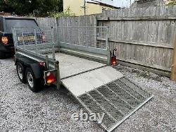 Indespension Twin Axle Trailer With Ramp 2,600KG 8ft X 5ft