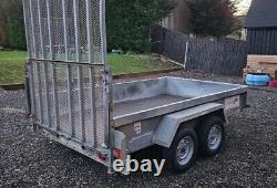Indespension Twin Axle heavy duty 10ft X 6ft Challenger plant trailer