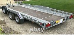 Indespension car transporter trailer twin axle CT27167