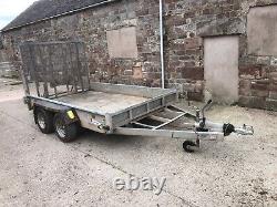 Indespension plant trailer 10x6 twin axle trailer, not ifor williams
