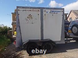 Indespension twin 2 Axle Braked Box Trailer very ridged structure 2.5x1.5x1.9