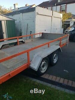 Indespension twin axle car trailer