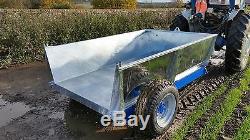 JSA 3 Ton Tipping trailer Twin ram Low load height Galvanised body Inc VAT