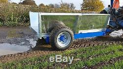 JSA 3 Ton Tipping trailer Twin ram Low load height Galvanised body Inc VAT