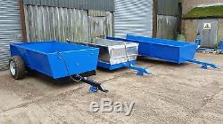 JSA 3 Ton Tipping trailer Twin ram Low load height Galvanised body Inc VAT