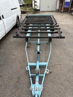 Knott Bremsentech Twin Axle V Shaped Hull Roller Boat Trailer 19ft