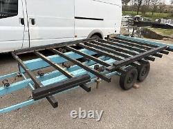 Knott Bremsentech Twin Axle V Shaped Hull Roller Boat Trailer 19ft