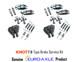 Knott Type 200x50mm Twin Axle Back Plate Trailer Brake Parts Service Kit X 1