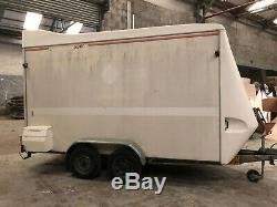 Large 3.5t Tow a Van twin axle box trailer