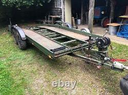 Large Heavy Duty Car Transporter Trailer