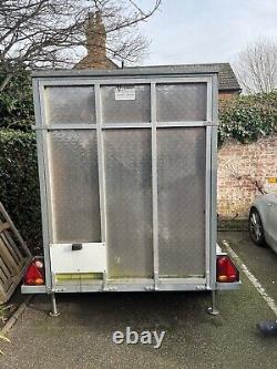 Large Tickners 10ft x 6ft x 6.5ft Braked Box Van Trailer + Side Door NO VAT