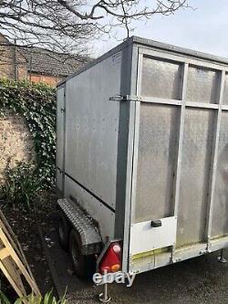 Large Tickners 10ft x 6ft x 6.5ft Braked Box Van Trailer + Side Door NO VAT