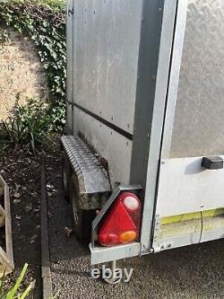 Large Tickners 10ft x 6ft x 6.5ft Braked Box Van Trailer + Side Door NO VAT