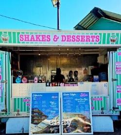 Large Twin Axle Dessert Catering Trailer Food Truck