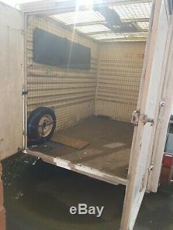 Large box trailer. Tow a van. Twin Axle. New tyres. RemovalsCatering Trailer