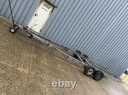 Large twin axle, braked, chassis tiny home Shepards Hut Trailer Base Project