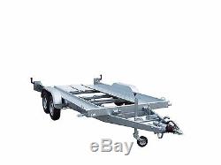 Lider 2600kg Twin Axle Car Tilt Bed Transporter Trailer for Motorhomes etc
