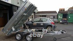 Lider Trailer 39600PE 8X5 2500kg braked Twin Axle Electric Tipping Trailer