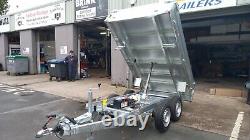 Lider Trailer 39600PE 8X5 2500kg braked Twin Axle Electric Tipping Trailer