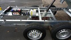 Lider Trailer 39600PE 8X5 2500kg braked Twin Axle Electric Tipping Trailer