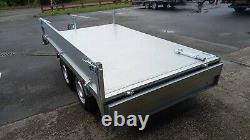 Lider Trailer 39600PE 8X5 2500kg braked Twin Axle Electric Tipping Trailer