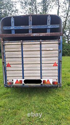 Livestock Cattle Trailer Used 10ft twin axle