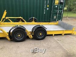 Lolode Twin Axle Trailer Hydraulic Lift Plant Trailer Not Ifor Williams