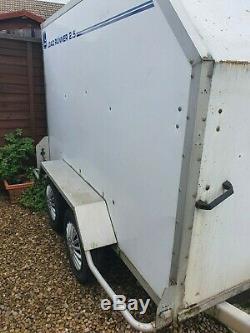 Lynton Load Runner twin axle box trailer 8'2x 5'2 1600kg