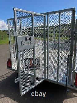 M-Tec Goods Trailer Twin Axle + cage sides 10 x 5 2700kg 2023 Incl VAT