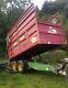 Marshall Silage Twin Axle Tractor Tipping Trailer