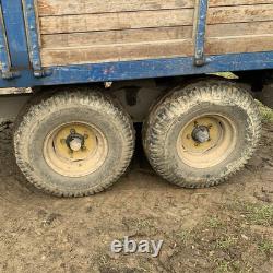 Marshall twin axle 8 ton trailer