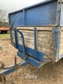 Marshall twin axle 8 ton trailer