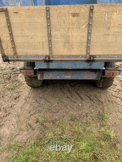Marshall twin axle 8 ton trailer