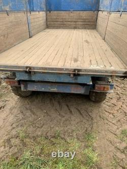 Marshall twin axle 8 ton trailer