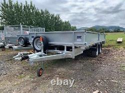 Meredith & Eyre Twin Axle Flat Bed Trailer 14ft x 6ft6in 3500kg £4625 + VAT