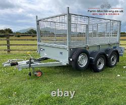 Meredith & Eyre Twin Axle Goods Trailer Cage Sides 8ft x 5ft 2700kg £2955 + VAT