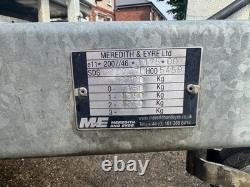 Meredith and Eyre Flatbed Twin Axle Braked Trailer Used