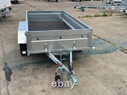 Mesh Cage Trailer 8x4 Twin axle Unbraked Mesh Car Trailer MGW 750kg Brand New