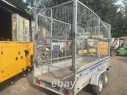 Mesh Cage Twin Axle 2.7t High Sides Trailer Braked