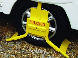 Milenco C13 Wheelclamp for Caravans 13 Single or 14 Twin Axle