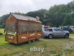Mini Crazy Golf 9 Hole Wild West Themed Mobile Business Twin Axle Trailer