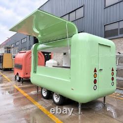 Mint Twin Axle Catering Trailer Dual Electric Hydraulic Lift Serving Hatches