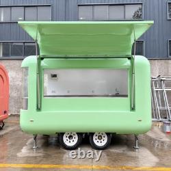 Mint Twin Axle Catering Trailer Dual Electric Hydraulic Lift Serving Hatches