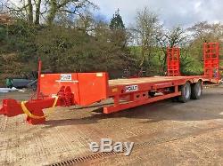 NEW 25ft McCAULEY 19TONNE TWIN AXLE LOW LOADER TRAILER, tractor, digger, jcb
