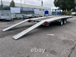 NEW 3500kg NEW BEAVER TAIL Trailer Jupiter Twin Axle 16.7ft x 6.9ft 5m x 2.1m